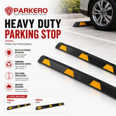 Rubber Wheel Stop, 1650/1830mm