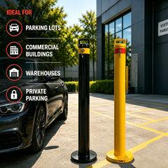 Removable Twist Bollard, Surface Mount, 2 Colours
