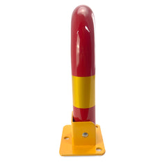 Arch Parking Barrier Fold Down Keyed Alike Vehicle Security Locker