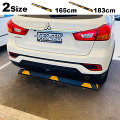 Rubber Wheel Stops Parking Guide Blocks 165/183cm Wheel Driveway Stopper AU