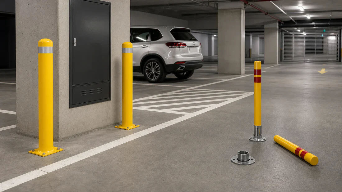 Fixed vs Removable Bollards: Key Differences, Uses and Buying Tips