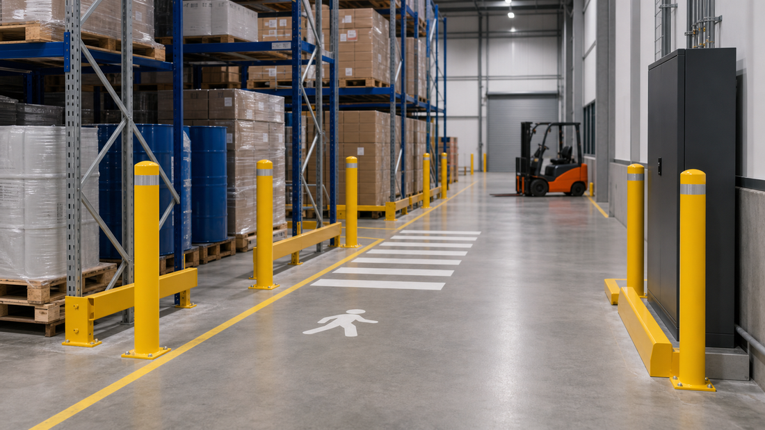 Warehouse Safety Bollards: 7 High-Risk Areas Every Business Should Protect