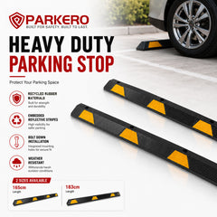 Rubber Wheel Stop, 1650/1830mm